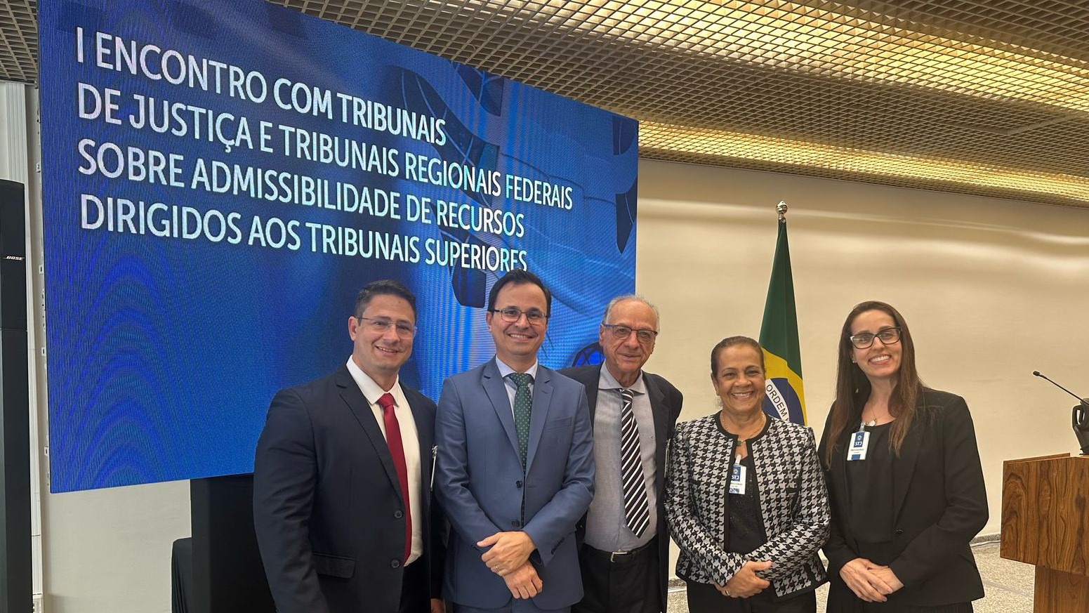 TJBA participa do I Encontro com Tribunais de Justiça e Tribunais Regionais Federais promovido pelo STJ    
