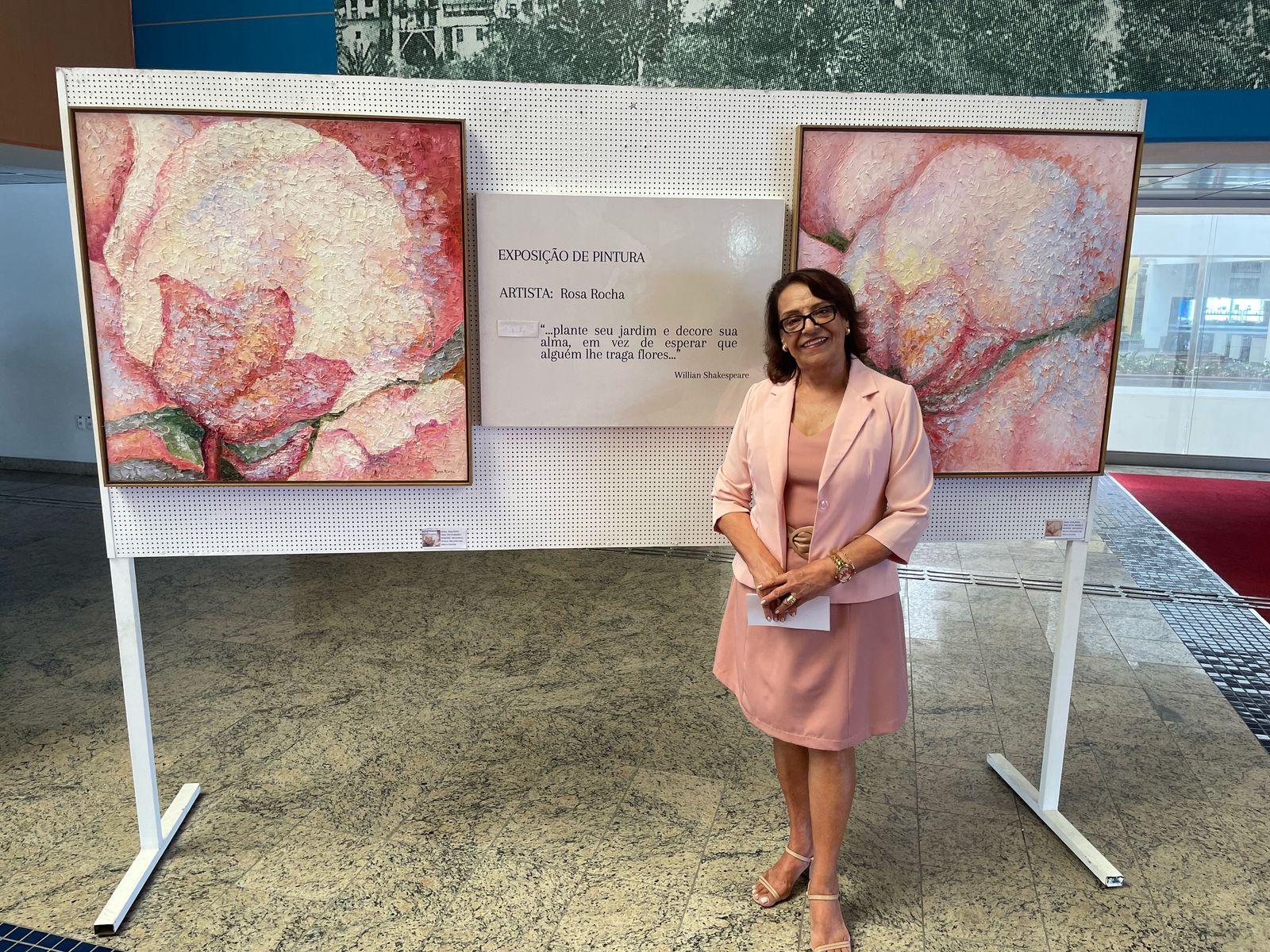 TJBA recebe a exposição “Forma e Relevo” da artista Rosa Rocha
