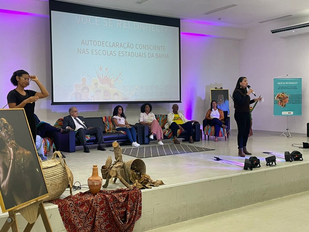 TJBA participa do lançamento da campanha “Você se Reconhece? Autodeclaração Consciente nas Escolas Estaduais da Bahia”    