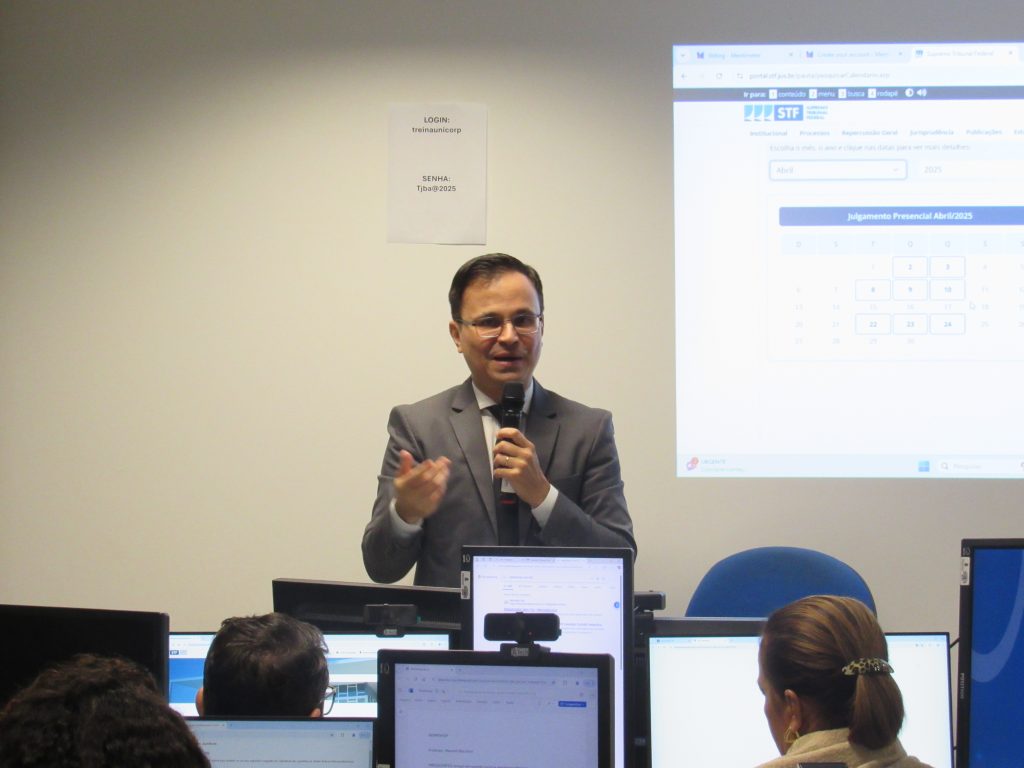 2ª Vice-Presidência e Unicorp realizam Workshop “Potencializando a Prática de Precedentes”; evento reuniu magistrados e assessores no TJBA   