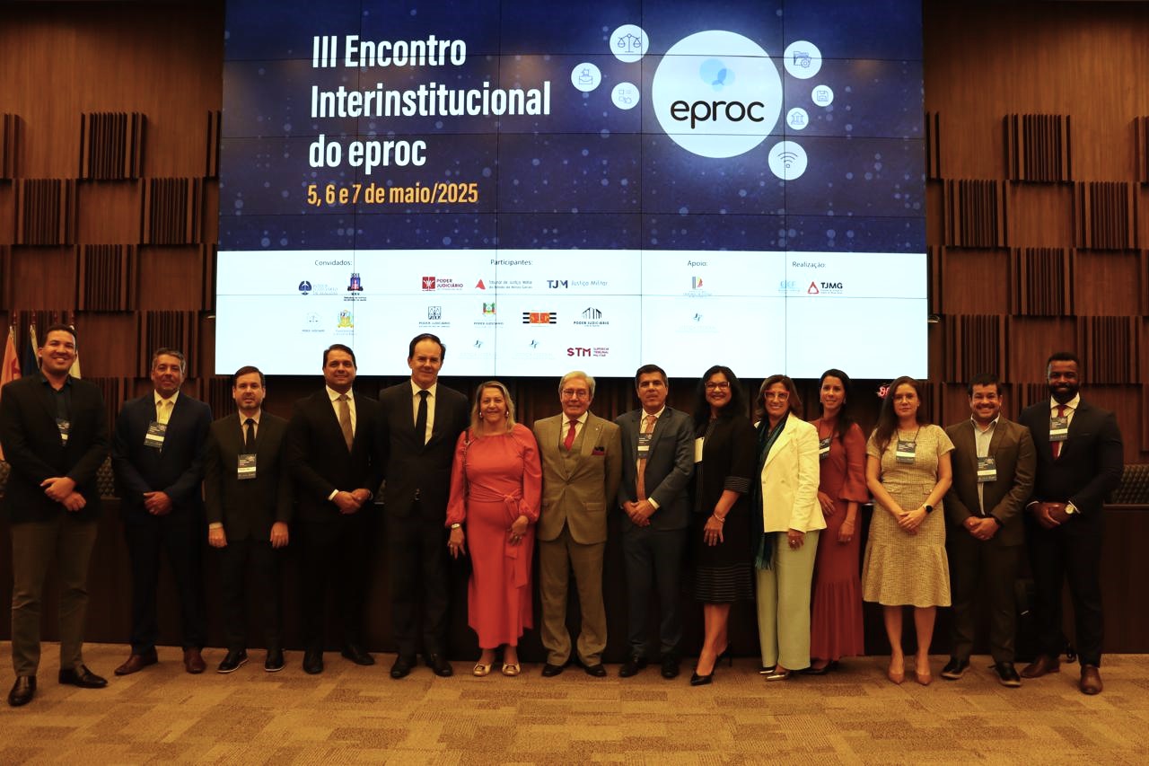 TJBA adere ao novo Sistema de Processo Judicial Eletrônico Eproc, em evento no TJMG    