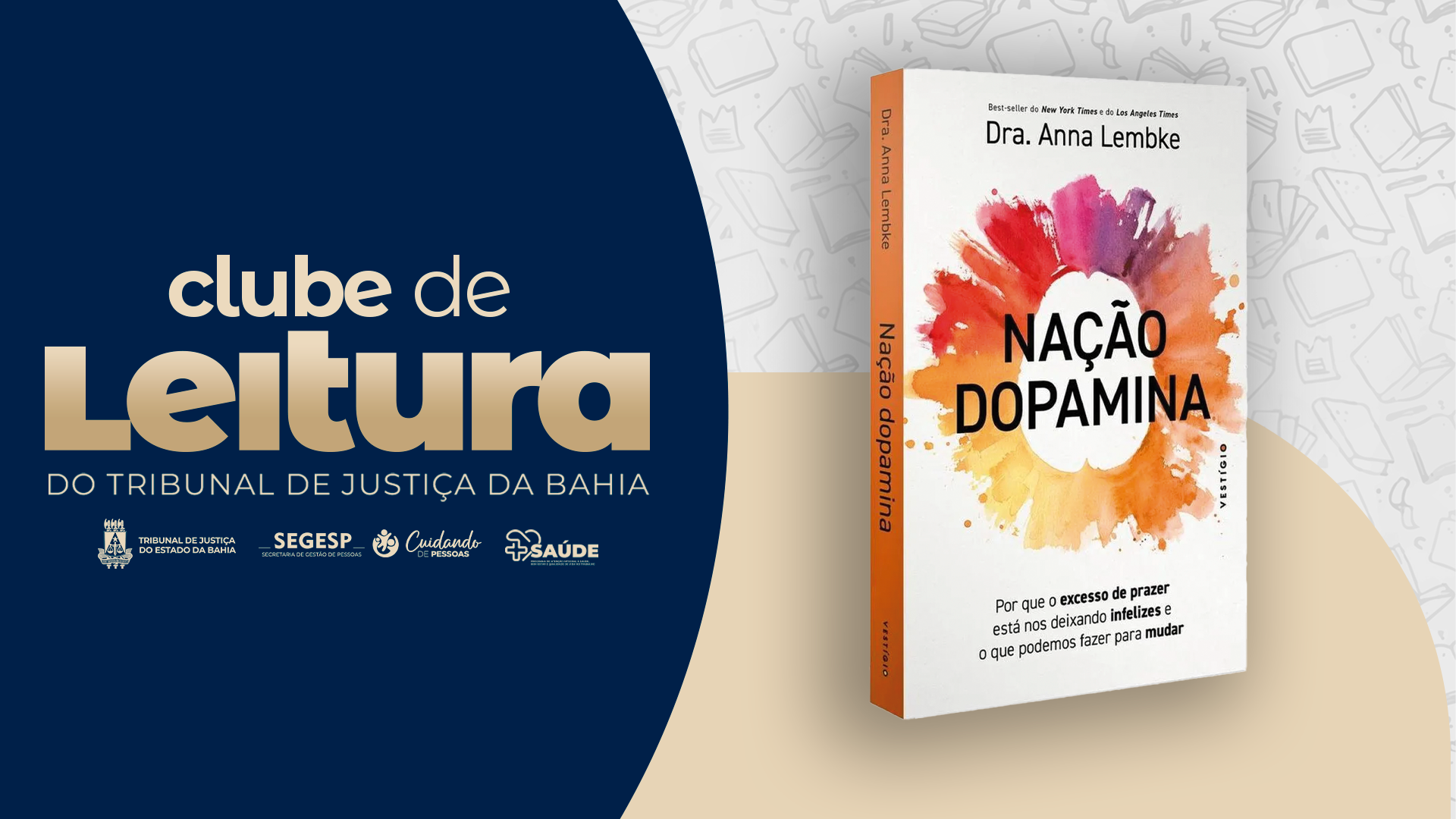 4º encontro do Clube de Leitura do TJBA ocorre nesta quinta-feira (29)   
