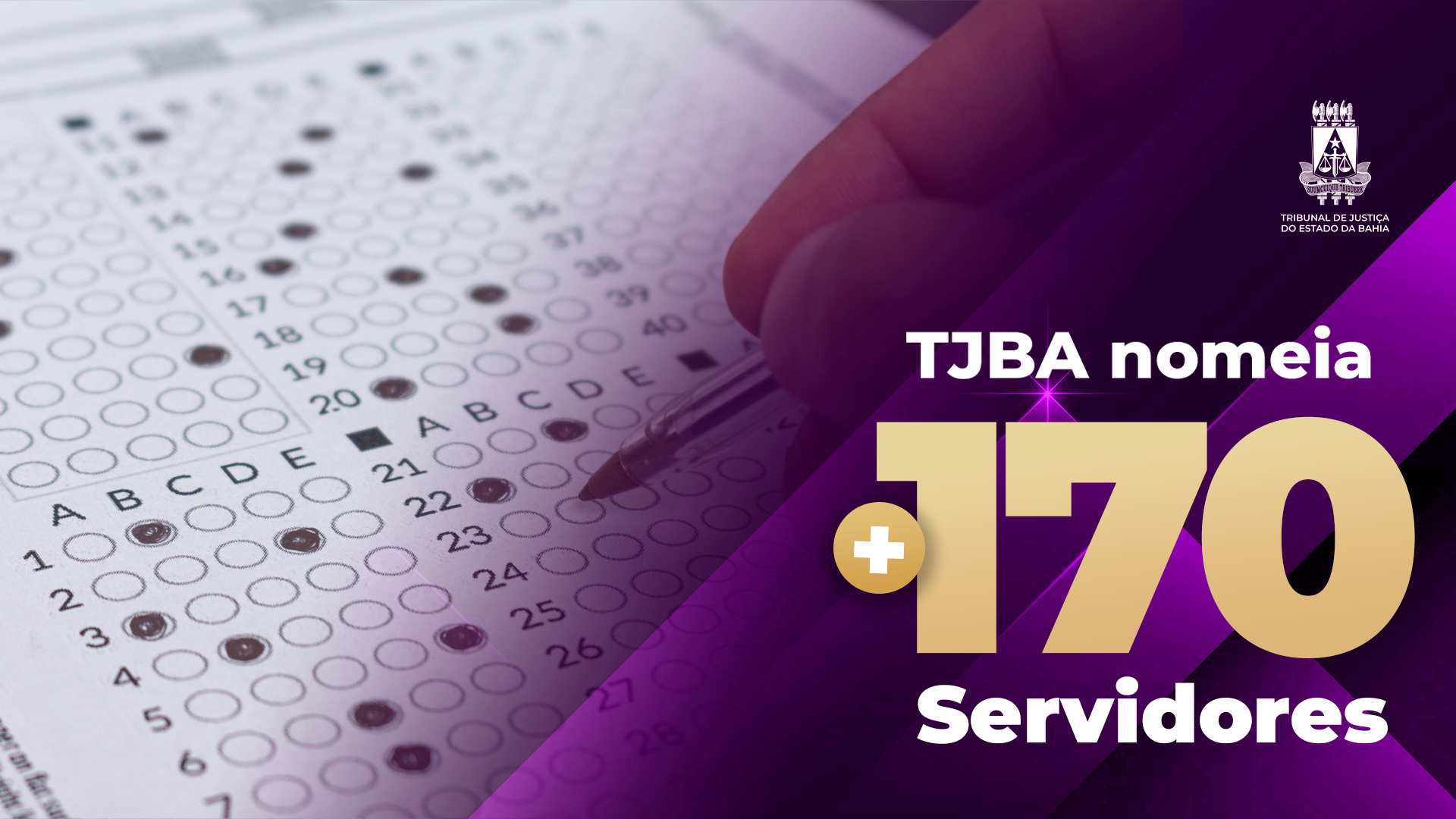 Presidente do TJBA nomeia mais de 170 candidatos aprovados em concurso público; ao todo são 774 nomeações desde o início da gestão   