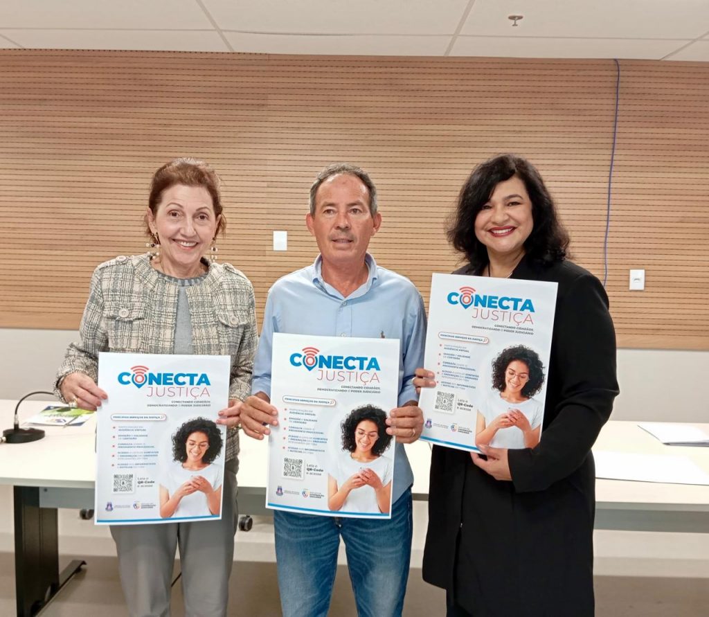 Conecta Justiça firma novas parcerias; projeto leva inclusão digital a quem mais precisa   