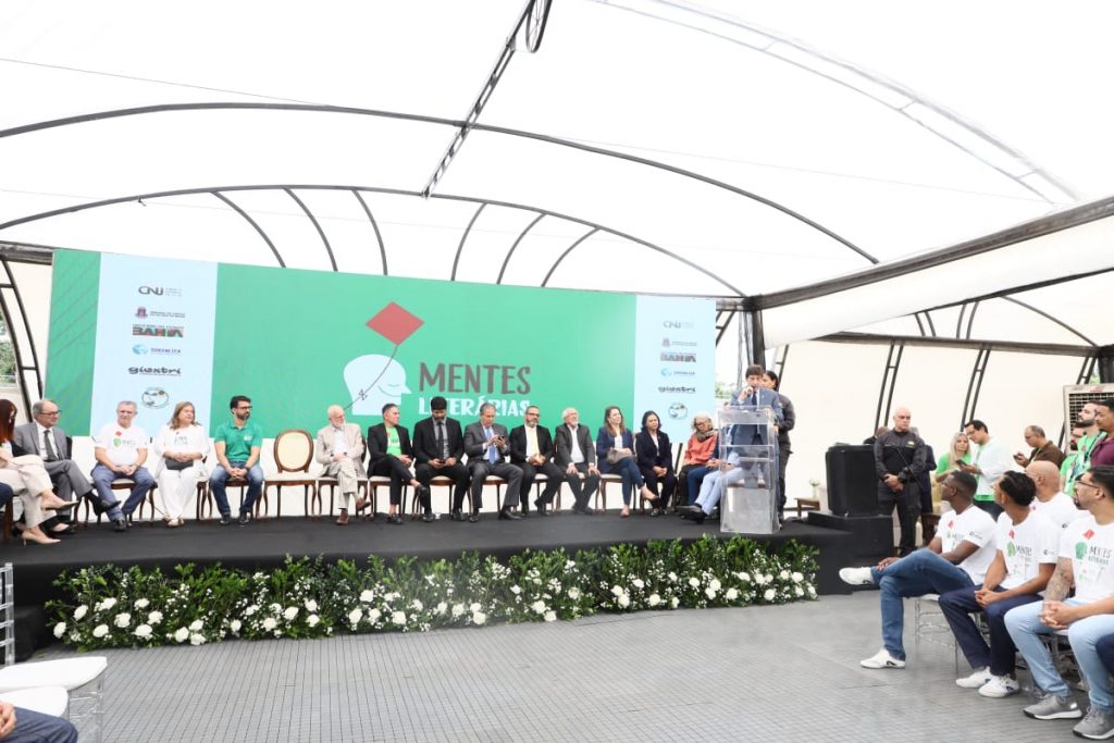 Mentes literárias: edição do projeto do CNJ e do TJBA em Salvador tem ação inédita em unidade socioeducativa da Fundac   