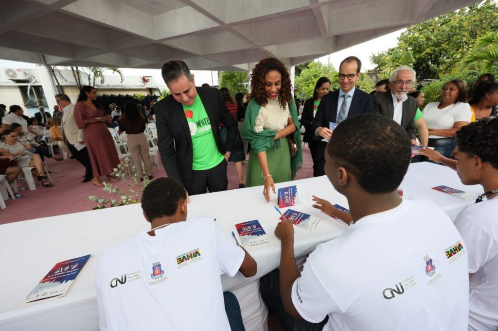 Mentes literárias: edição do projeto do CNJ e do TJBA em Salvador tem ação inédita em unidade socioeducativa da Fundac   