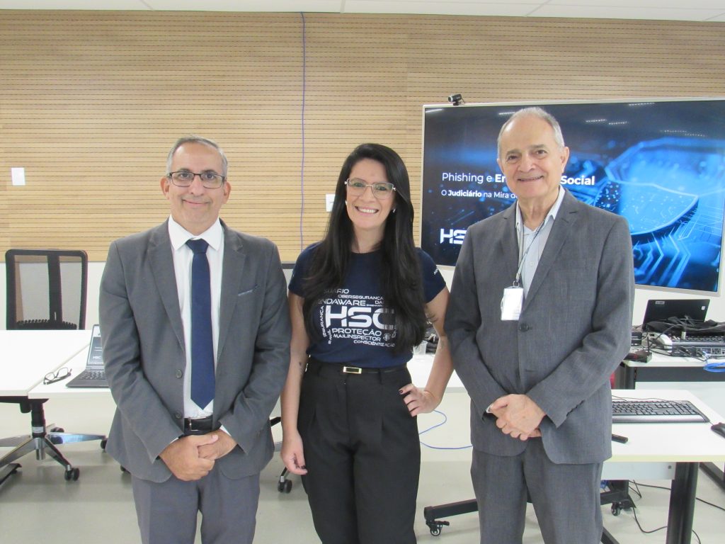 Palestra aborda golpes virtuais que usam a estrutura do Judiciário como isca   