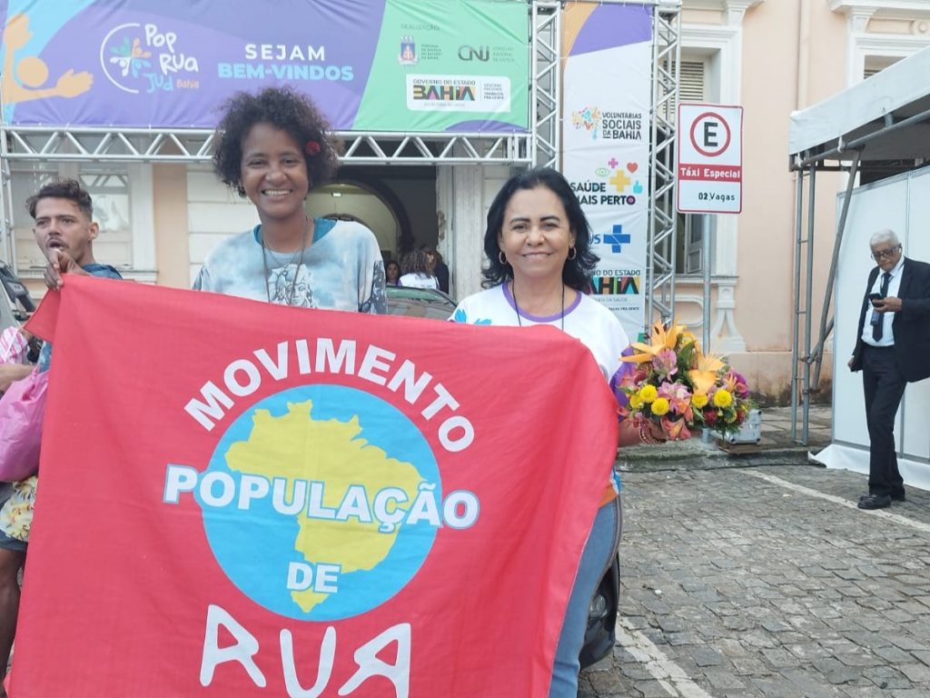 Primeiro dia do Mutirão PopRuaJud Bahia realiza mais de 800 atendimentos voltados à população em situação de rua   