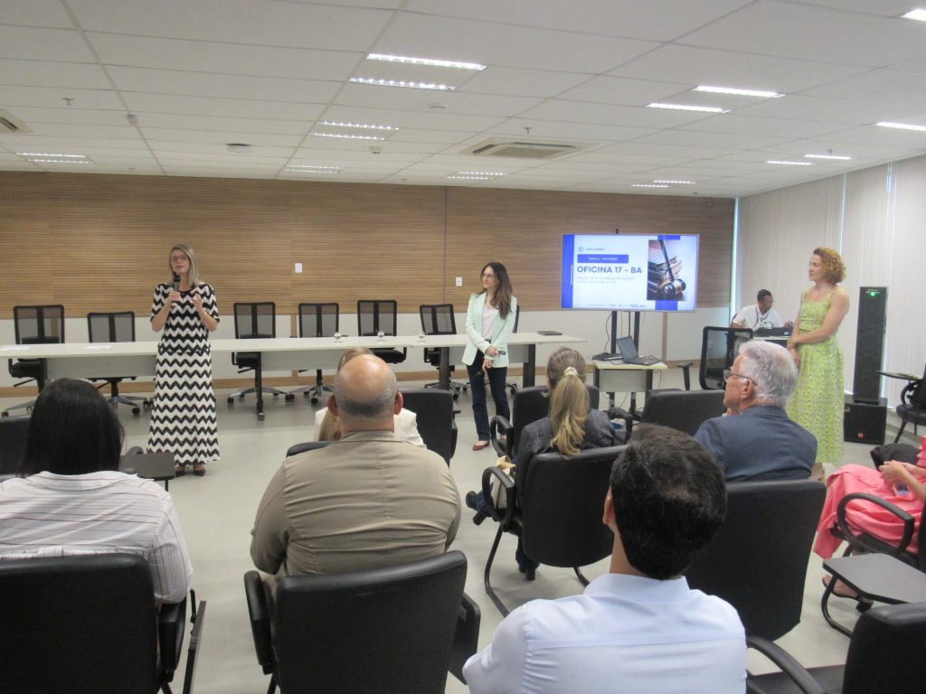 Magistrados e membros dos NatJus passam por capacitação voltada à tomada de decisão judicial de saúde; oficina ministrada por representantes do Hospital Sírio Libanês segue até o dia 1º/8   