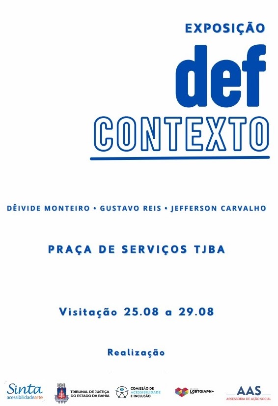 VI Semana Nacional da Pessoa com Deficiência - Exposição  