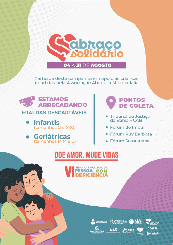 VI Semana da Pessoa com Deficiência - Abraço Solidário  