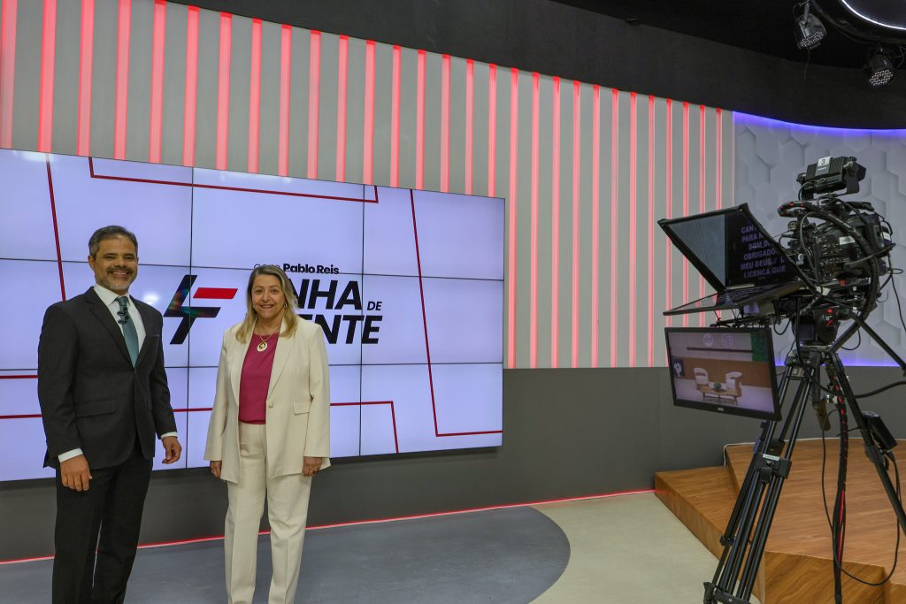 Desembargadora Presidente destaca ações do TJBA ao participar de programas na TV Band e na TV Aratu   