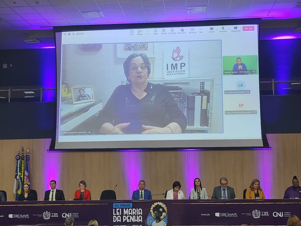 Presidente da Coordenadoria da Mulher do TJBA participa da XIX Jornada da Lei Maria da Penha em Recife    