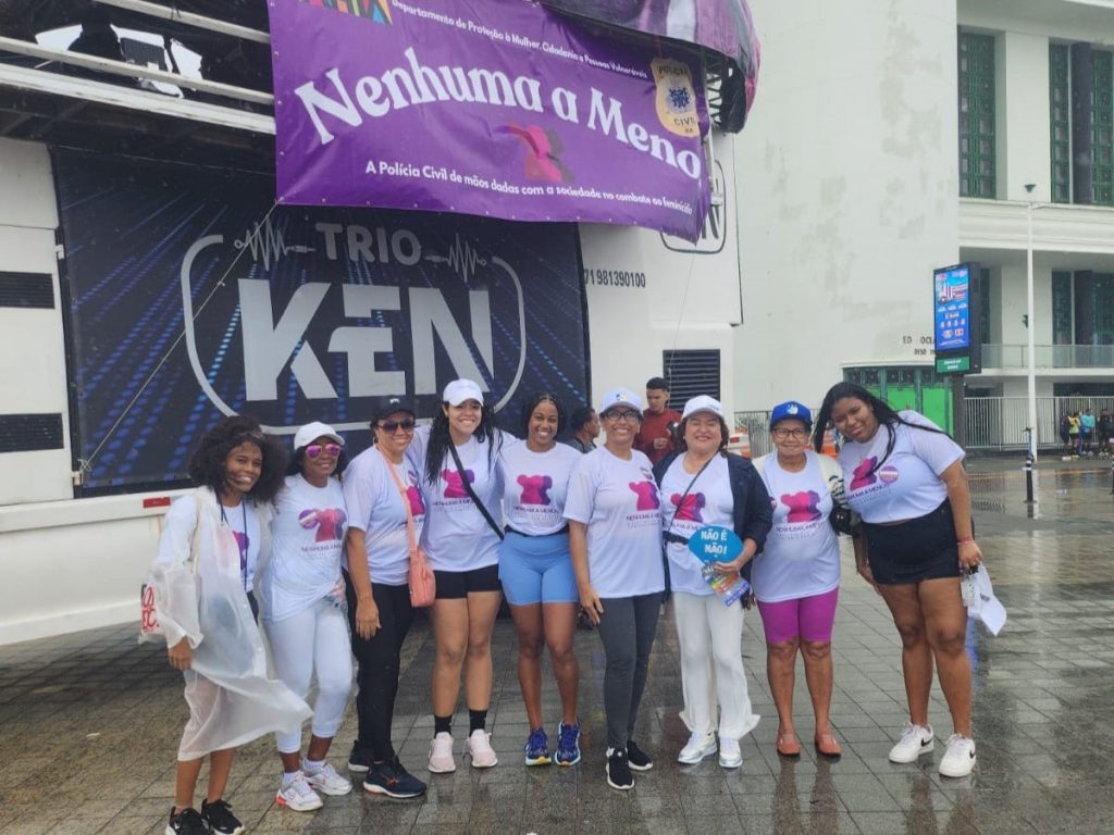 TJBA participa da Caminhada contra o Feminicídio e reforça o compromisso institucional com a proteção das mulheres   