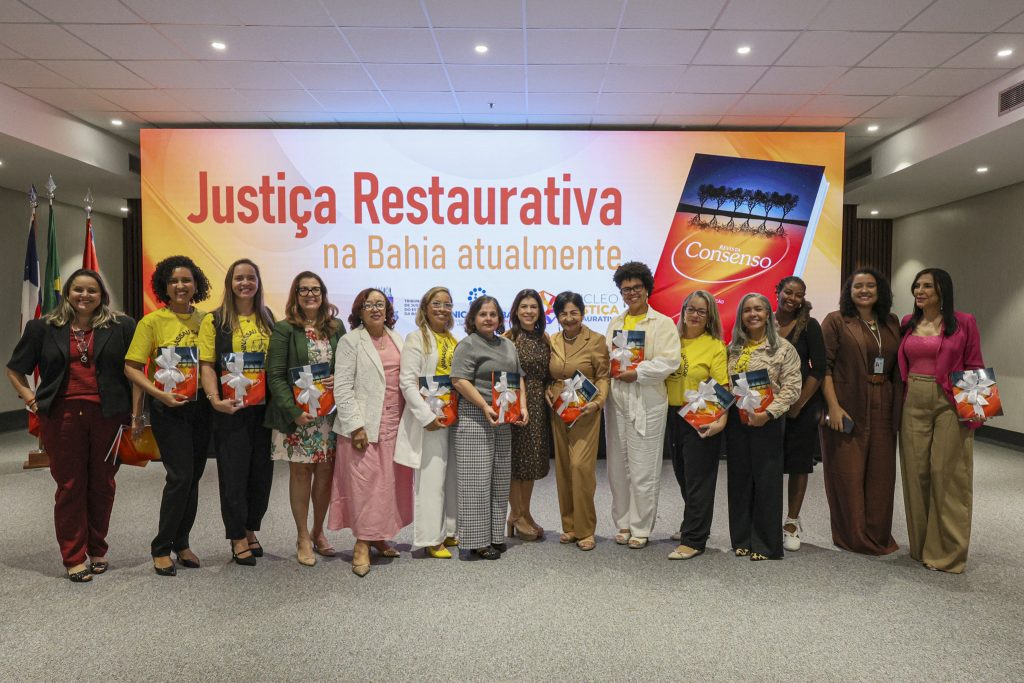 Evento no TJBA celebra os 20 anos da Justiça Restaurativa na Bahia e lança 6ª edição da Revista Consenso    