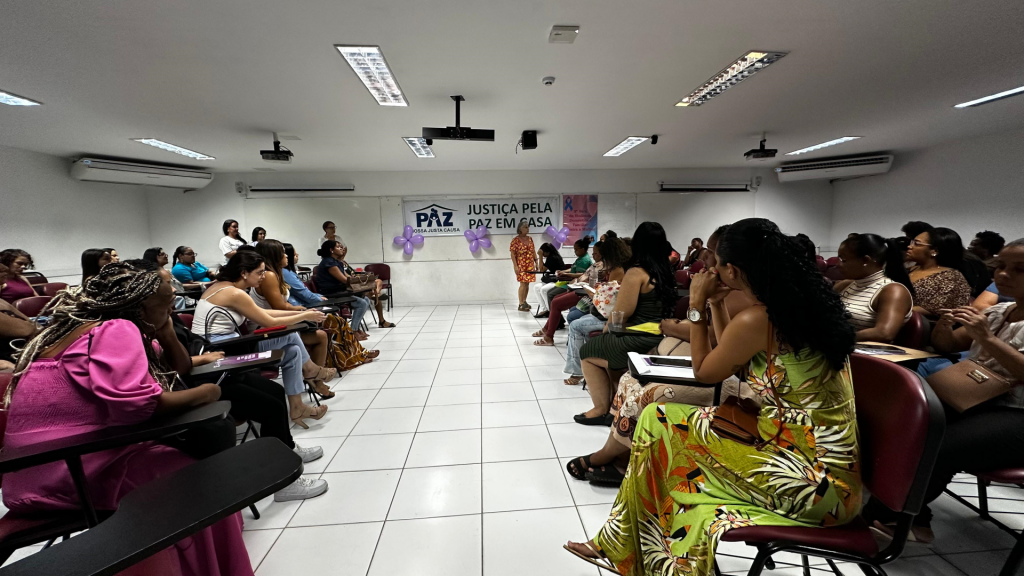 Unidades judiciais da capital e do interior desenvolvem ações durante a 30ª Semana da Justiça pela Paz em Casa   