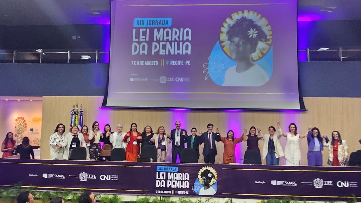 Desembargadora Nágila Brito coordena oficina na XIX Jornada da Lei Maria da Penha em Pernambuco   
