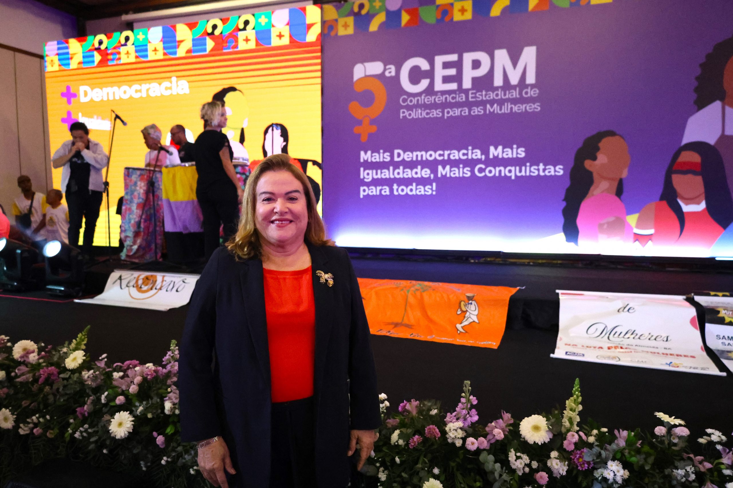 Desembargadora Nágila Brito participa da abertura da 5ª Conferência Estadual de Políticas para Mulheres   