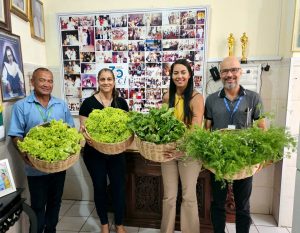 Hortas Solidárias: TJBA fecha julho com alta produtividade e celebra reconhecimento nacional em sustentabilidade    