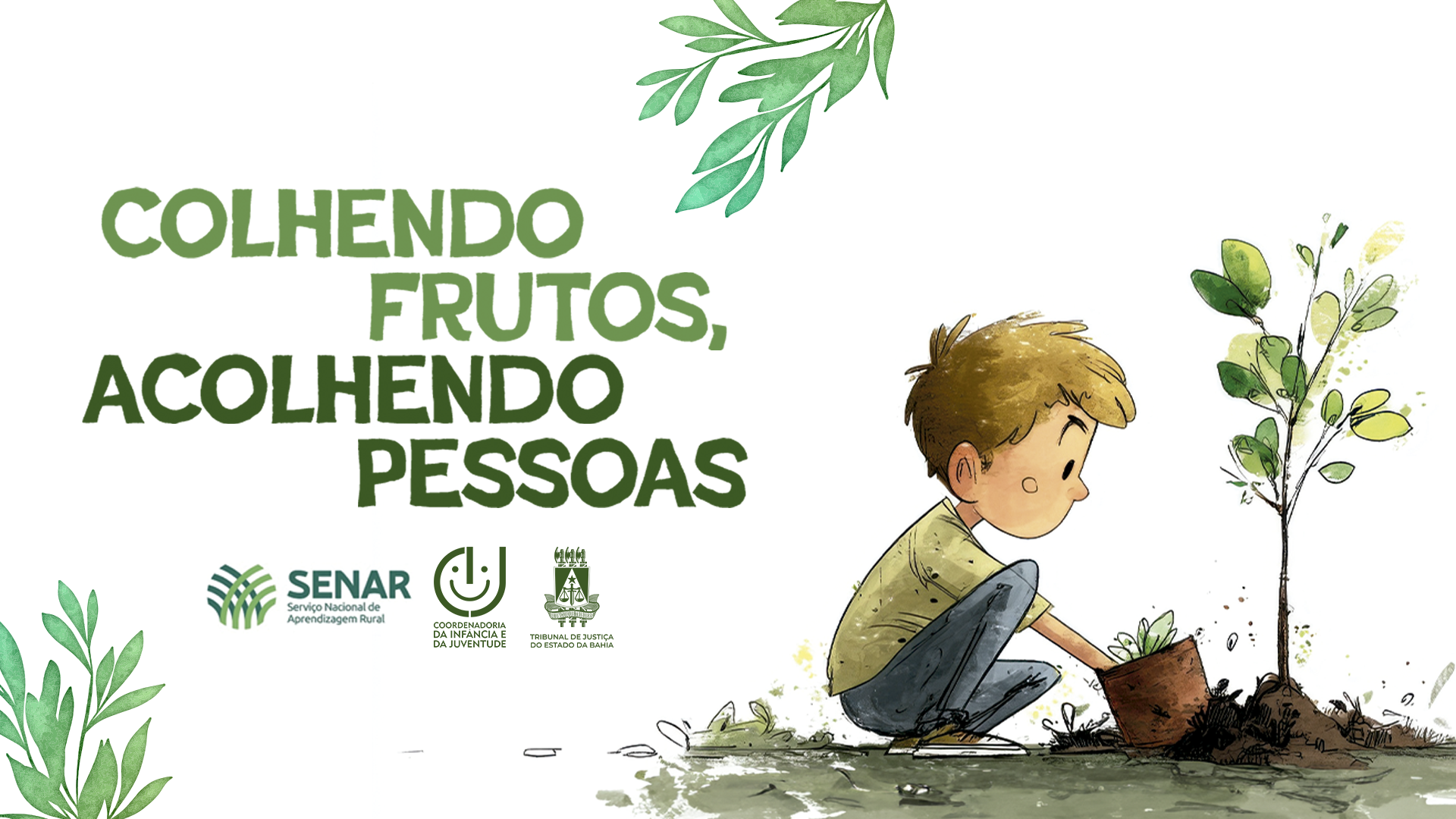 TJBA e SENAR promovem evento sobre educação ambiental no Lar Pérolas de Cristo nesta sexta-feira (29)   