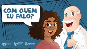 Animação esclarece a diferença entre a Comissão de Ética e a Comissão de Prevenção ao Assédio do TJBA    