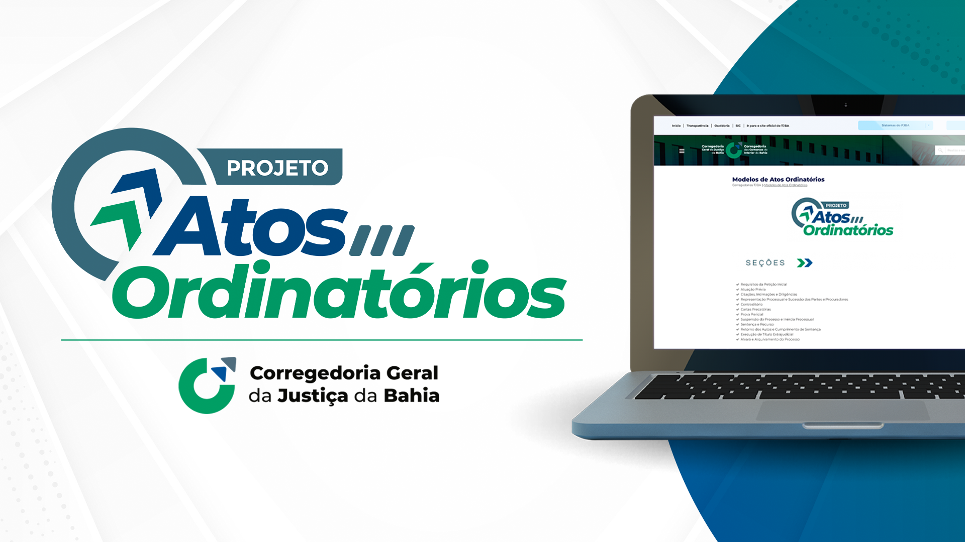 Corregedoria-Geral da Justiça disponibiliza, no site, Guia com os novos Modelos dos Atos Ordinários     