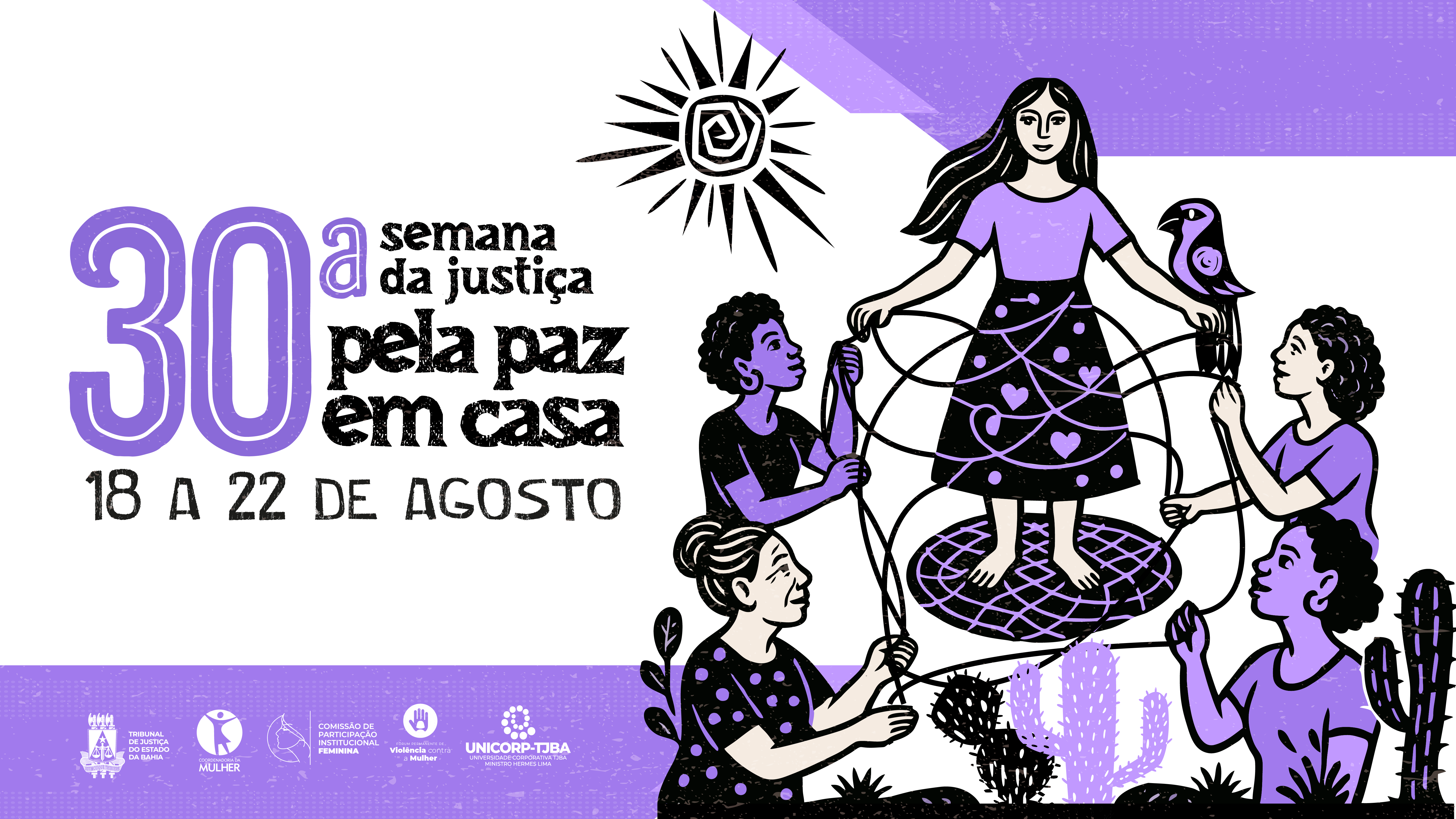 30ª Semana da Justiça pela Paz em Casa divulga programação; participe   