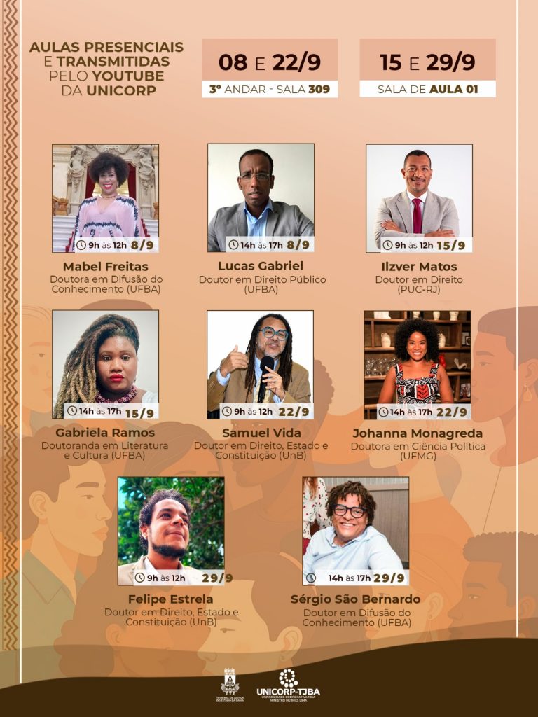 Unicorp promove curso sobre Justiça e Equidade Racial durante o mês de setembro; aula magna acontece nessa segunda (1)   