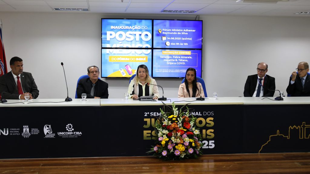 Posto Médico do Fórum do Imbuí é inaugurado com ação especial de vacinação   