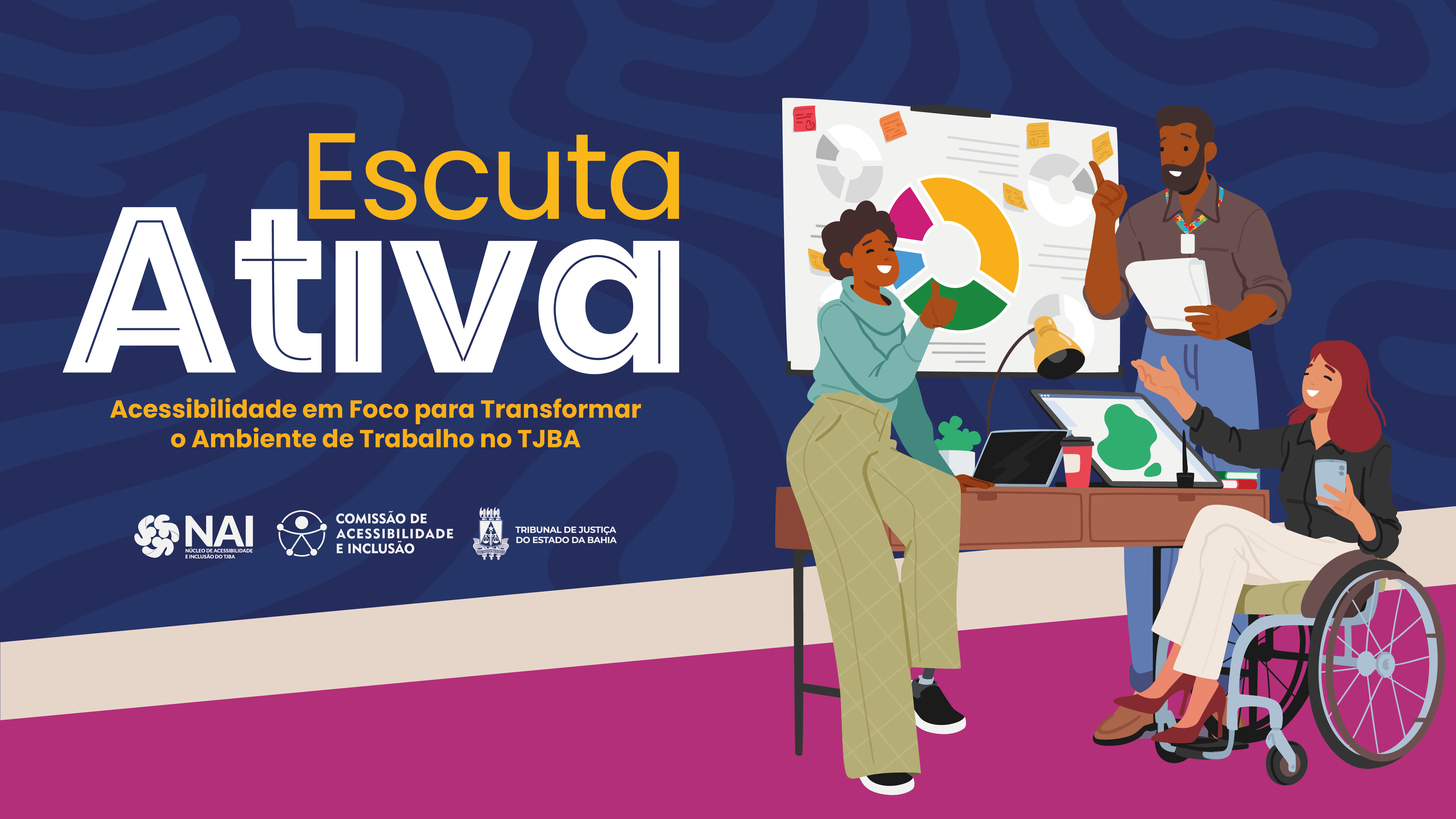 TJBA realiza projeto de escuta com servidores e colaboradores com deficiência; saiba como participar    