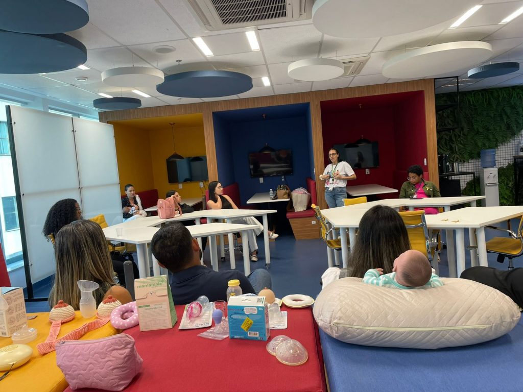 Agosto Dourado: evento do TJBA promove roda de conversa e workshop prático sobre amamentação    
