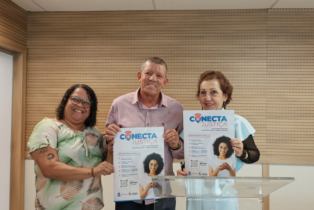 TJBA firma novos termos de adesão e expande acesso a serviços judiciais em municípios e instituições com o Conecta Justiça    