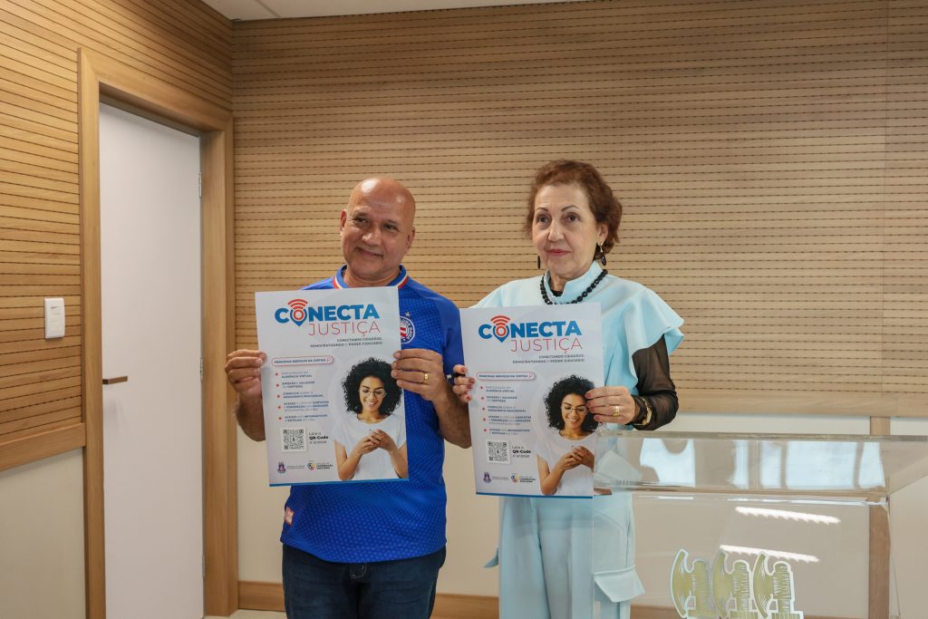 TJBA firma novos termos de adesão e expande acesso a serviços judiciais em municípios e instituições com o Conecta Justiça    
