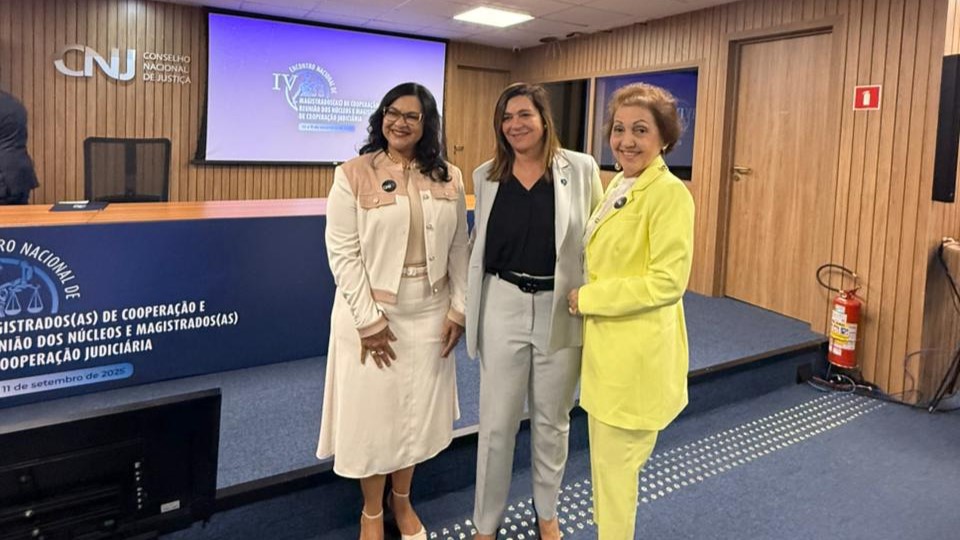 Desembargadora do TJBA preside painel durante o 4º Encontro Nacional de Magistrados(as) de Cooperação   