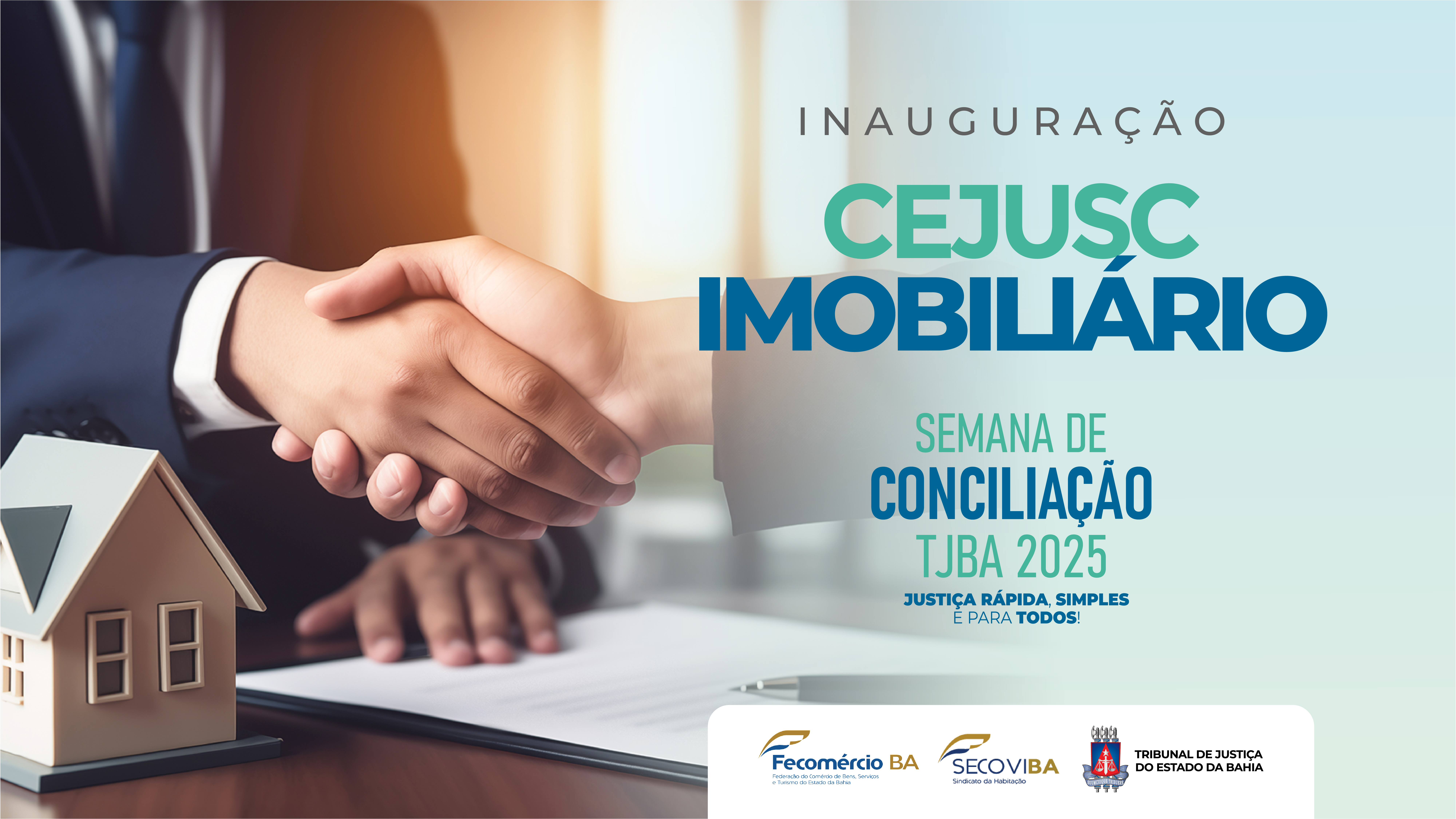 Primeiro Cejusc Imobiliário da Bahia será inaugurado na próxima segunda-feira (15)  