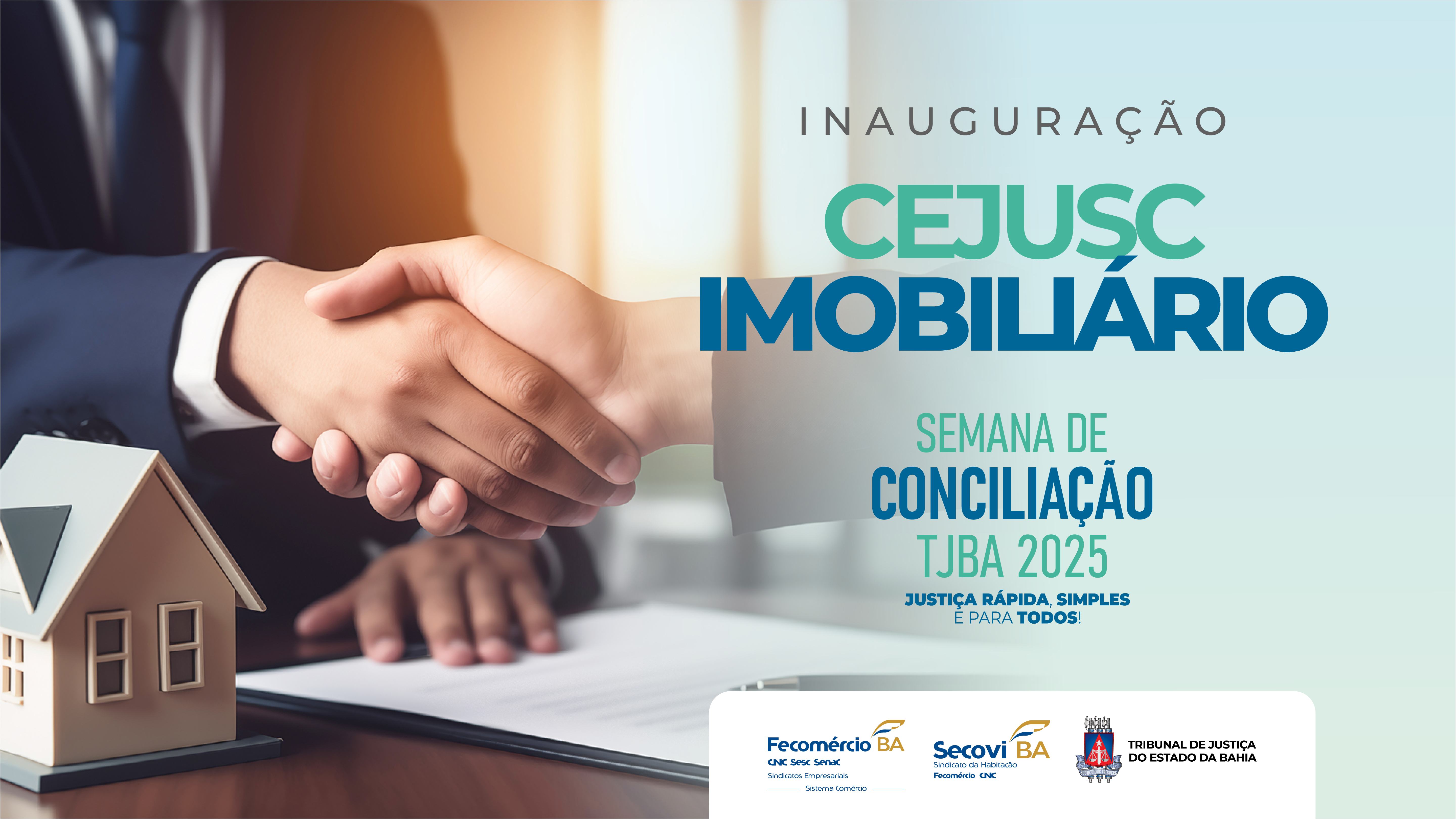 Primeiro Cejusc Imobiliário da Bahia será inaugurado na próxima segunda-feira (15)  