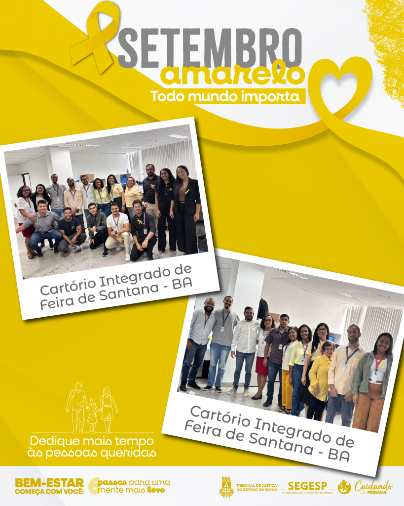 TJBA desenvolve ações para promover o bem-estar e a saúde mental de magistrados, servidores e colaboradores     