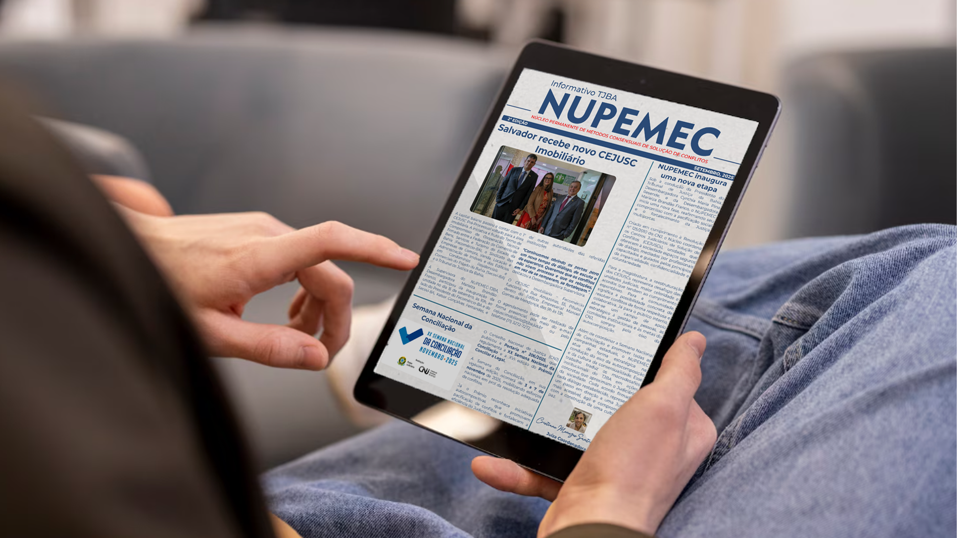 NUPEMEC lança segunda edição de seu informativo mensal   