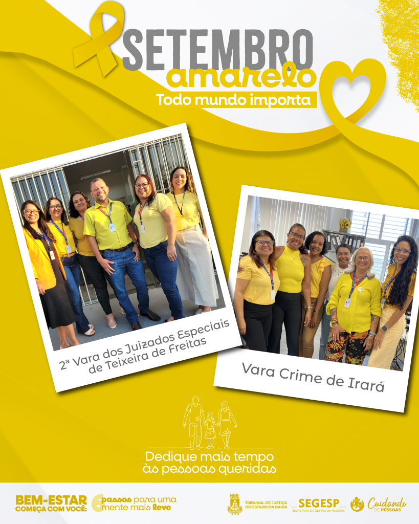 TJBA desenvolve ações para promover o bem-estar e a saúde mental de magistrados, servidores e colaboradores     