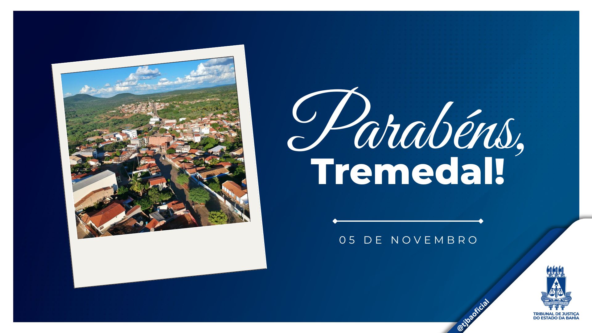 Parabéns, Tremedal!  