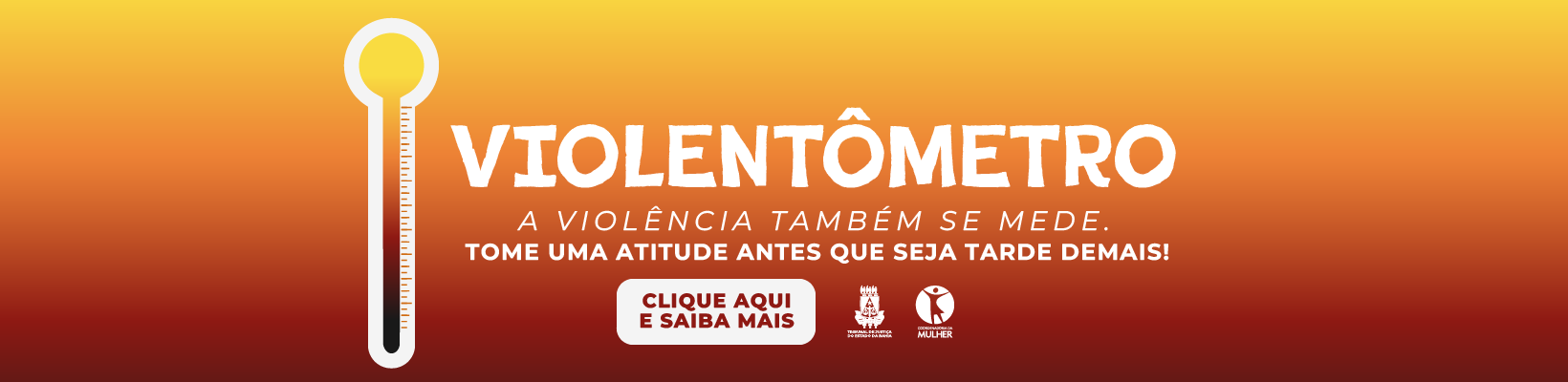 Imagem de banner com título Violentrômetro