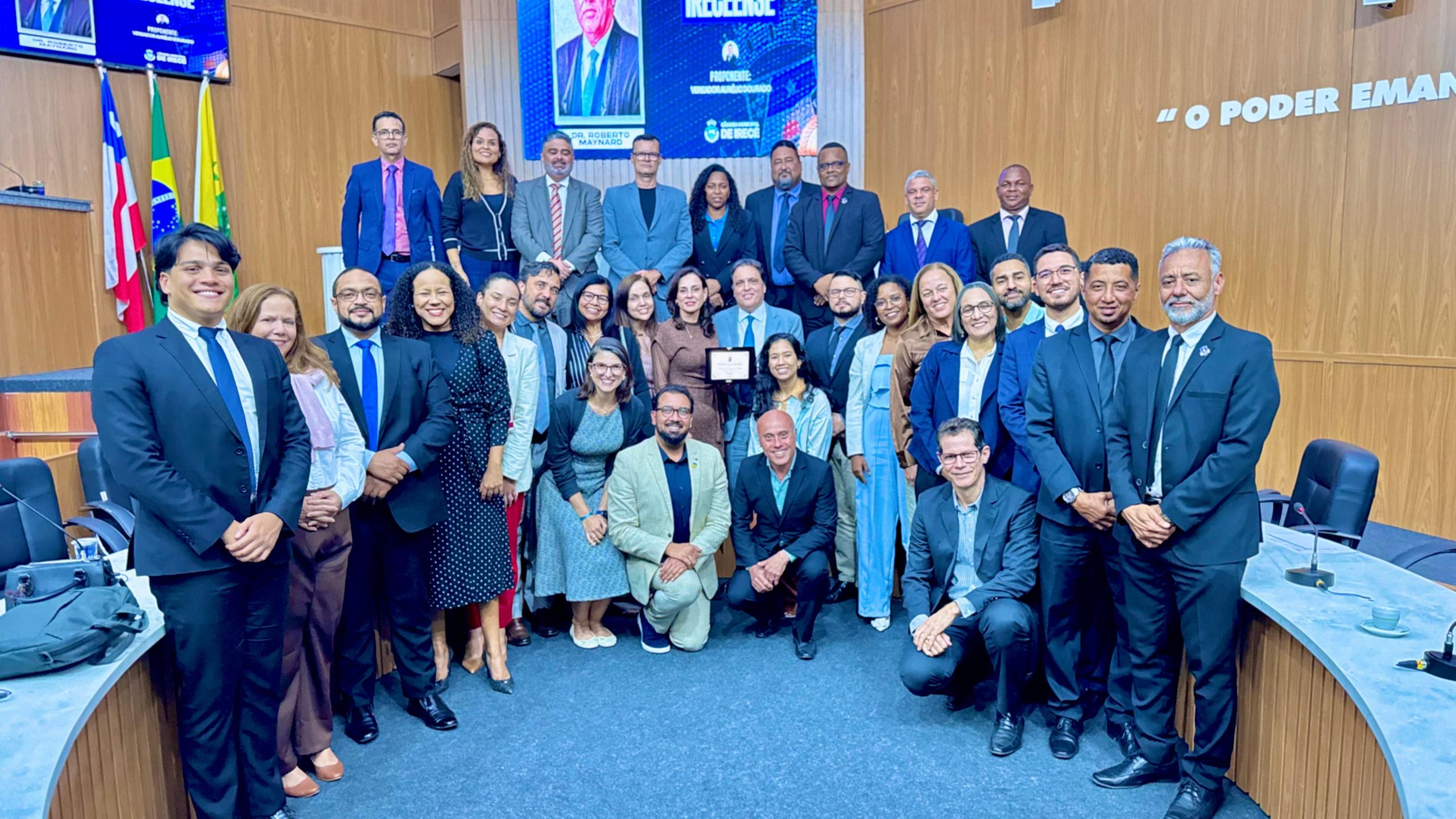 Corregedor Geral da Justiça recebe título de cidadão ireceense   