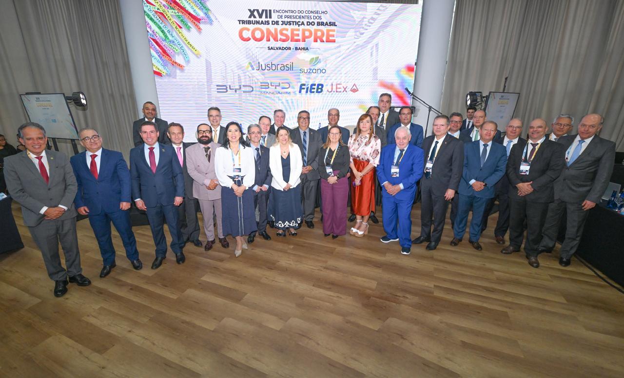 Primeira edição do Encontro do Consepre na Bahia termina com troca de experiências entre os tribunais e fortalecimento do Judiciário   