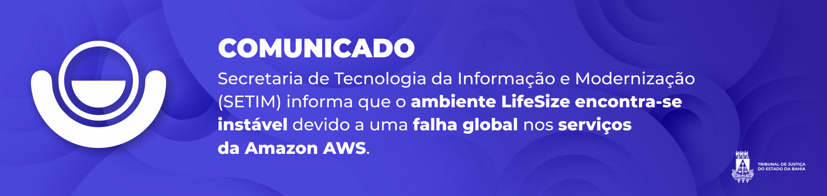 Imagem de banner com título Banner LifeSize