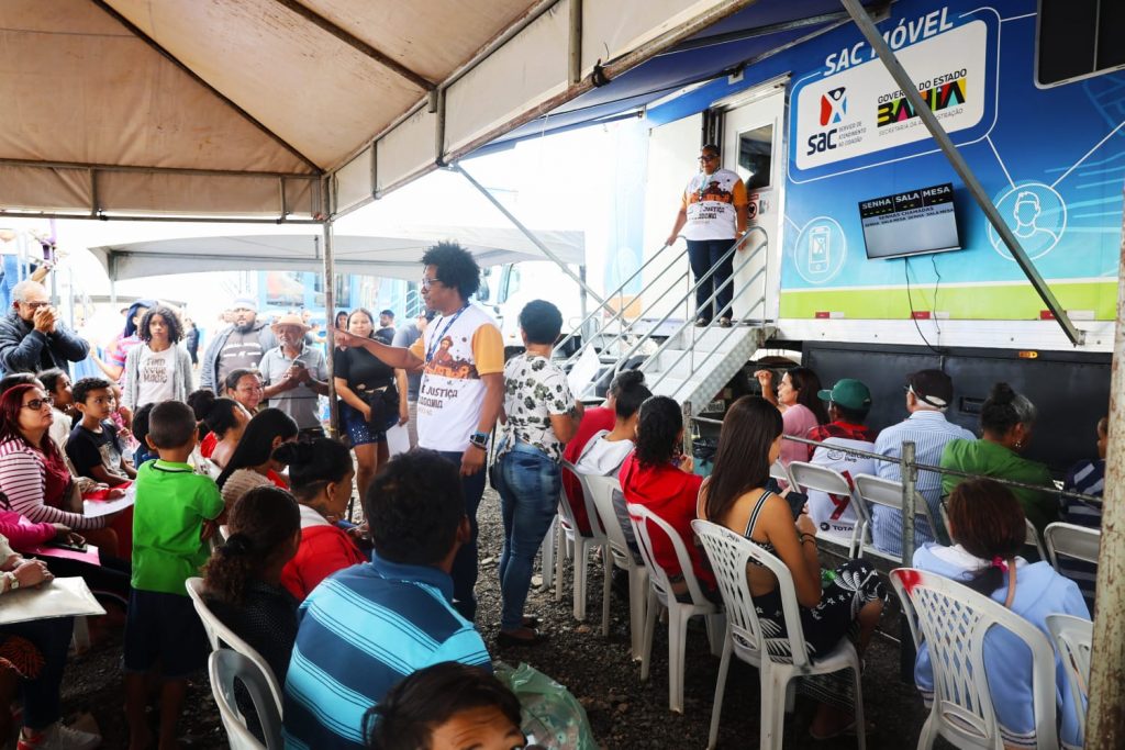 Abertura da Praça de Justiça e Cidadania em Canudos reúne mutirão de serviços oferecidos à população e conteúdo histórico; programação segue até dia 3 de outubro   