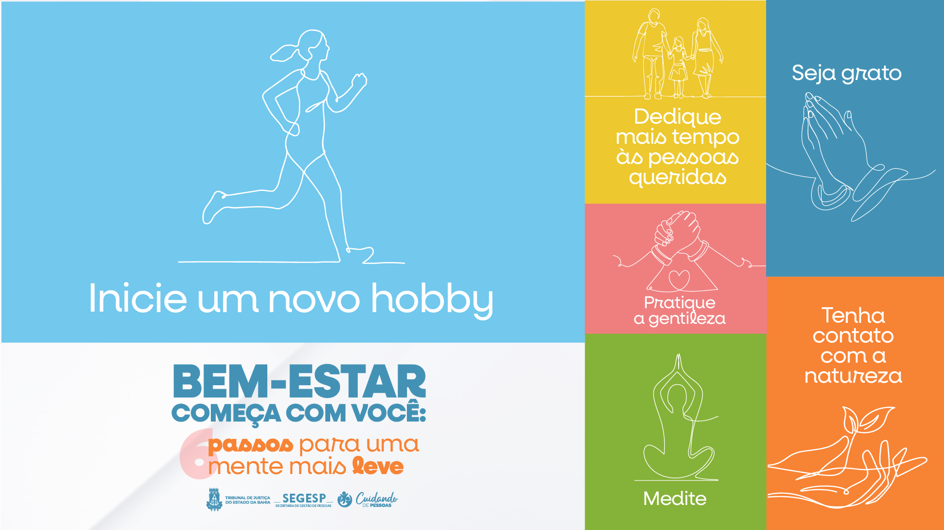 Campanha estimula servidores a iniciarem um novo hobby; participe compartilhando esses momentos de novas descobertas
