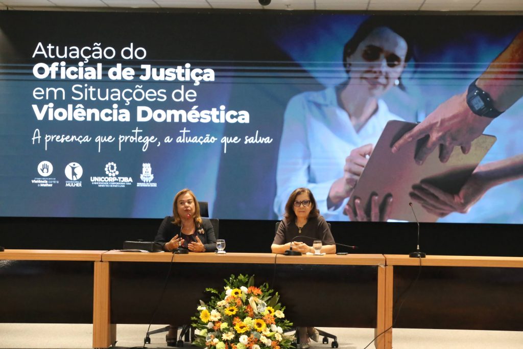 Seminário aborda a atuação do Oficial de Justiça em situações de violência doméstica