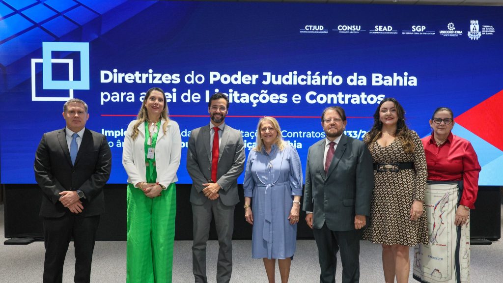 Capacitação coloca o TJBA em posição pioneira no processo de licitações públicas