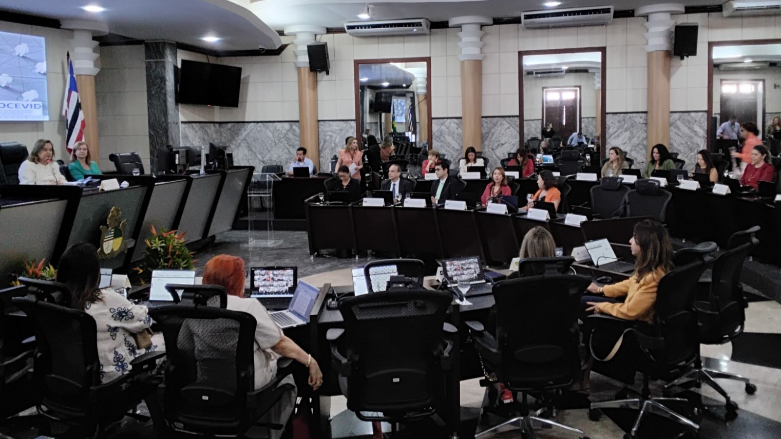 COCEVID encerra o ano com reunião no Maranhão; Desembargadora do TJBA conduziu o evento  