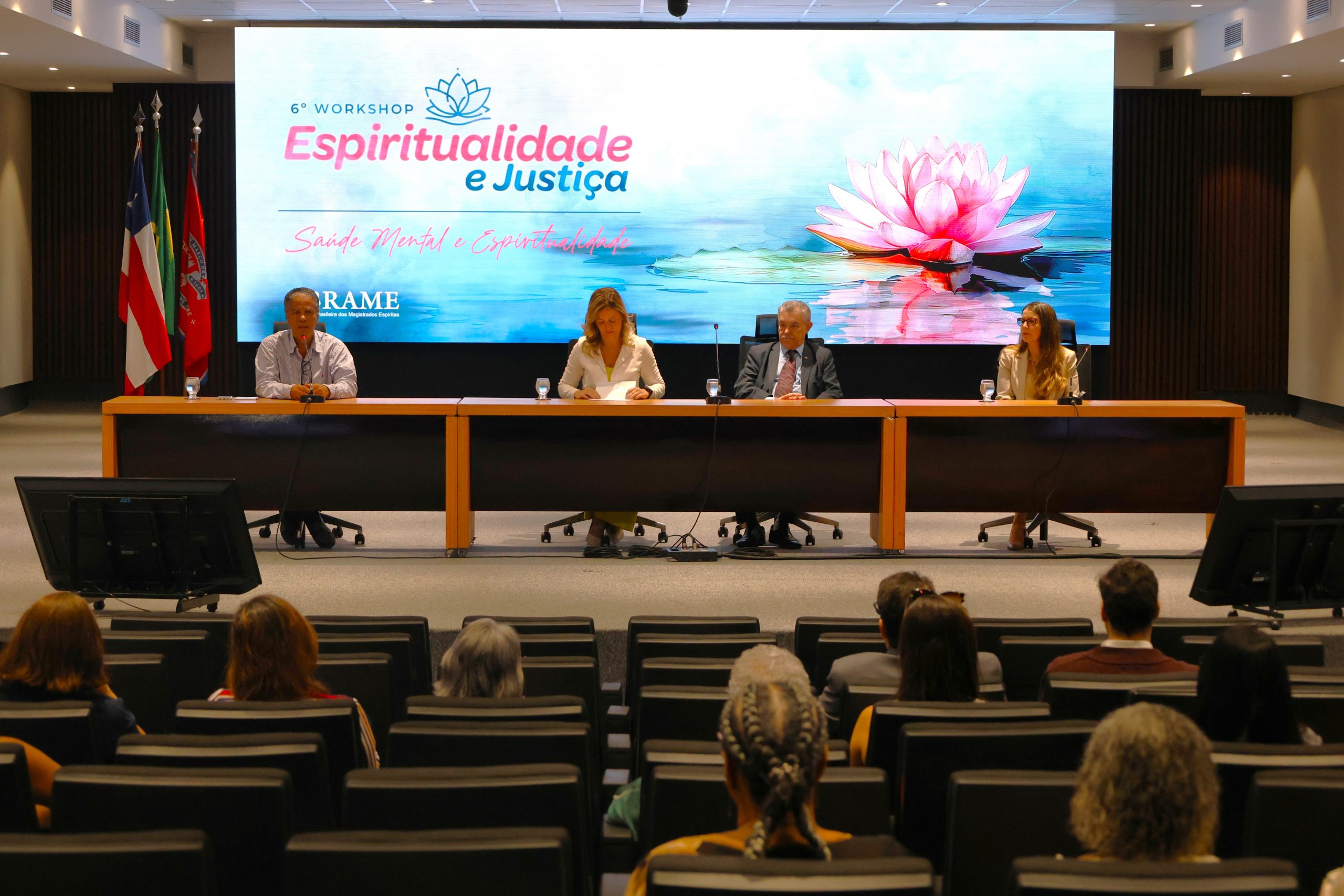 TJBA sedia 6º Workshop Espiritualidade e Justiça, com foco em saúde mental   
